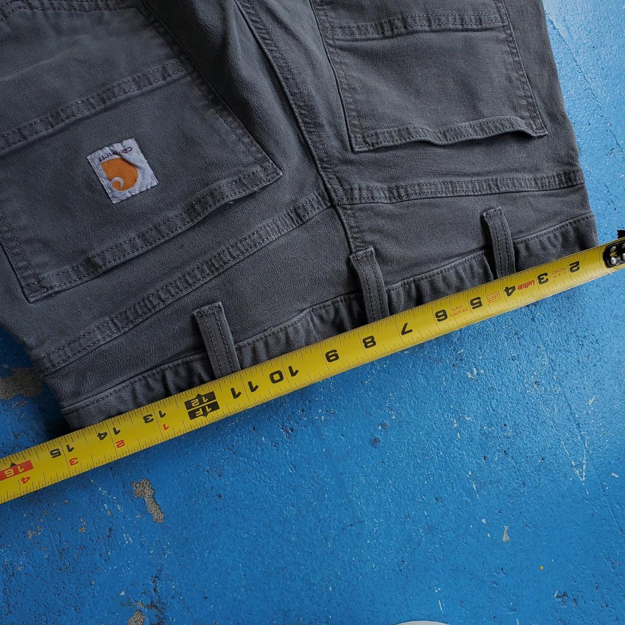 Carhartt pants modern with a bit of stretch gray... - Depop