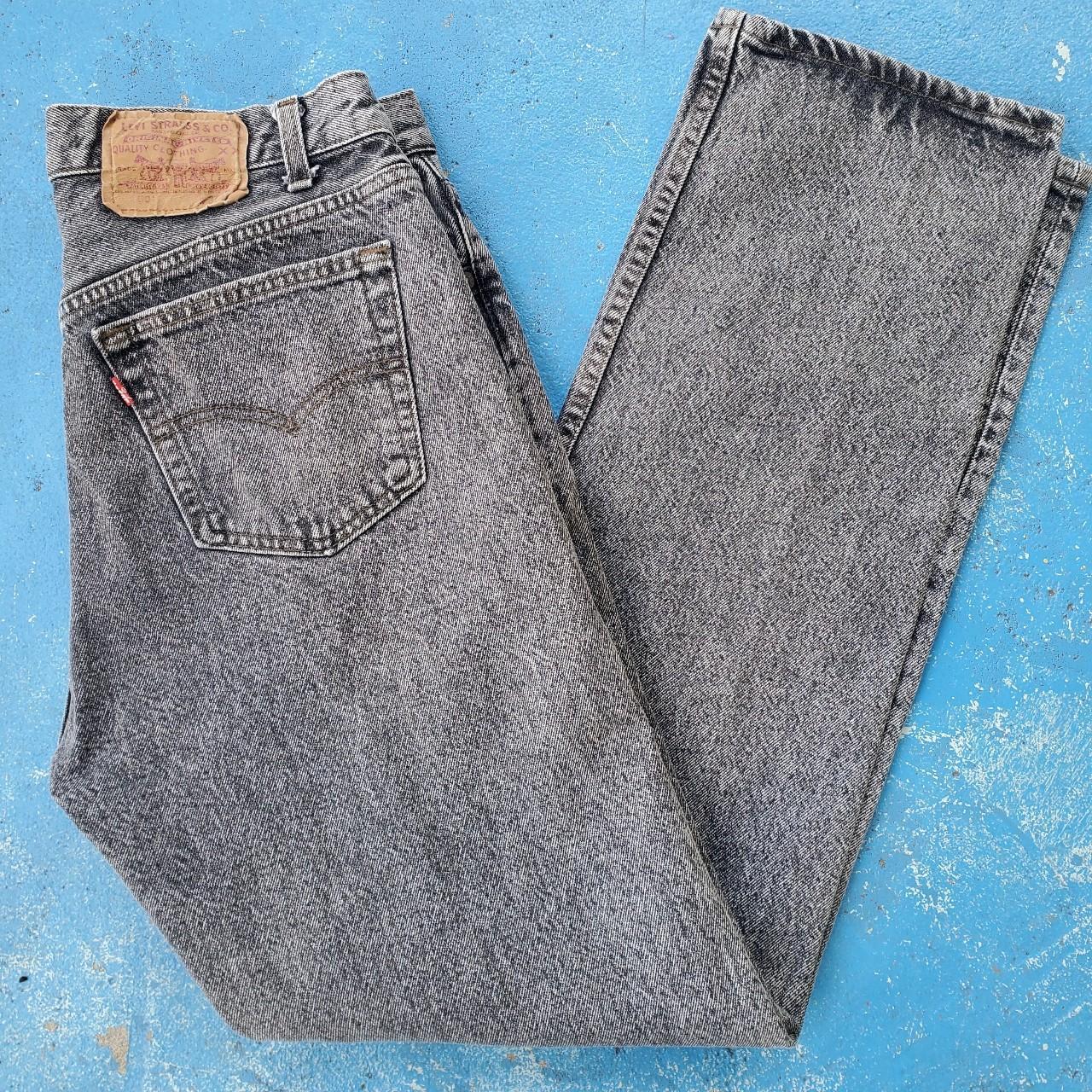 Vintage Levi’s 501 Acid Wash Jeans 33 hot