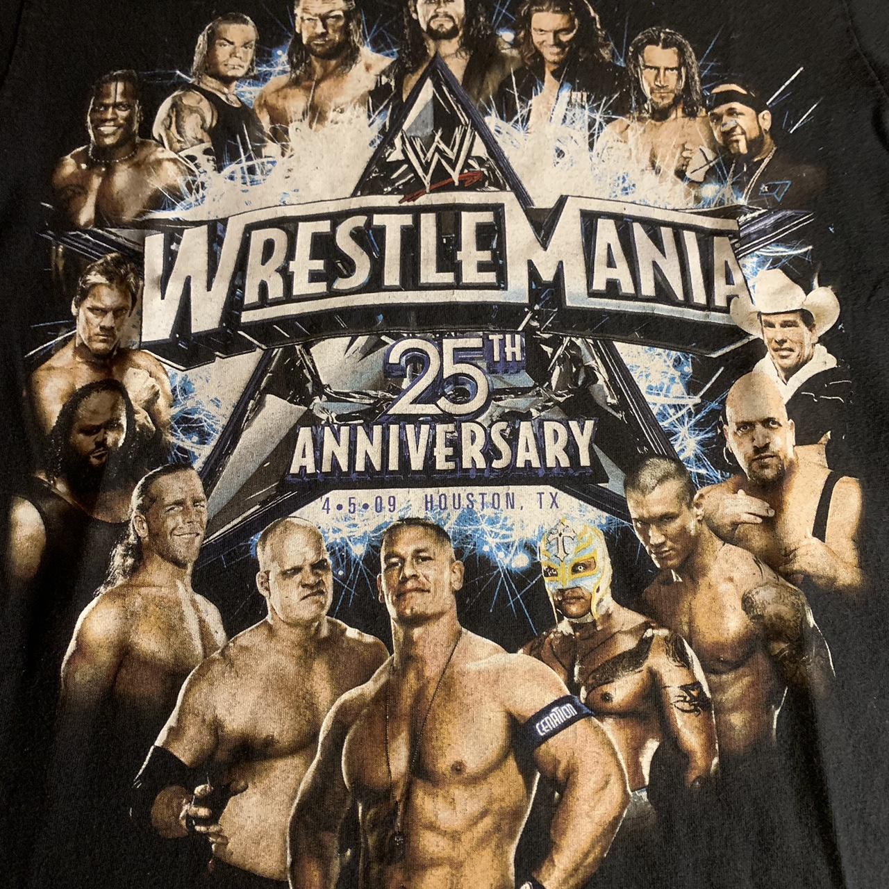 WWE Wrestle Mania 25th Anniversary 2007 Y2K 2000s Depop