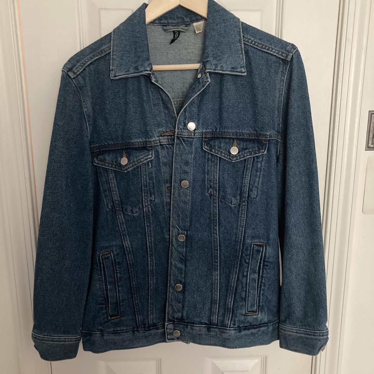 H&m divided hot sale denim jacket