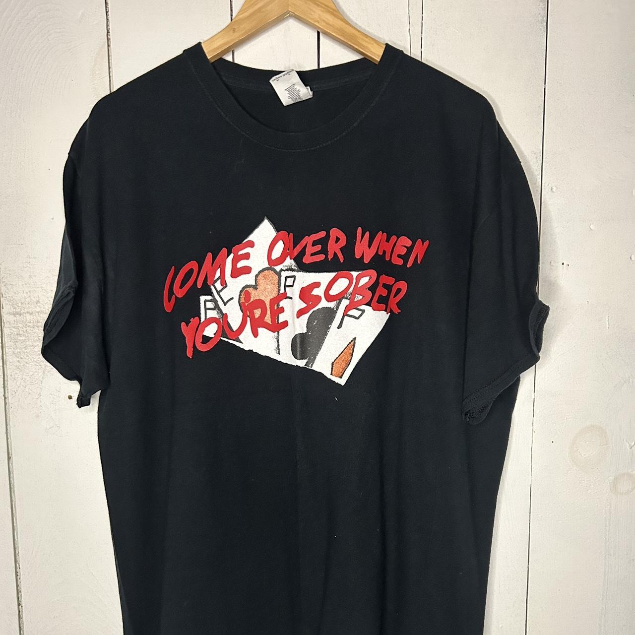 Lil peep Come over when your sober t shirt. Tagged... - Depop