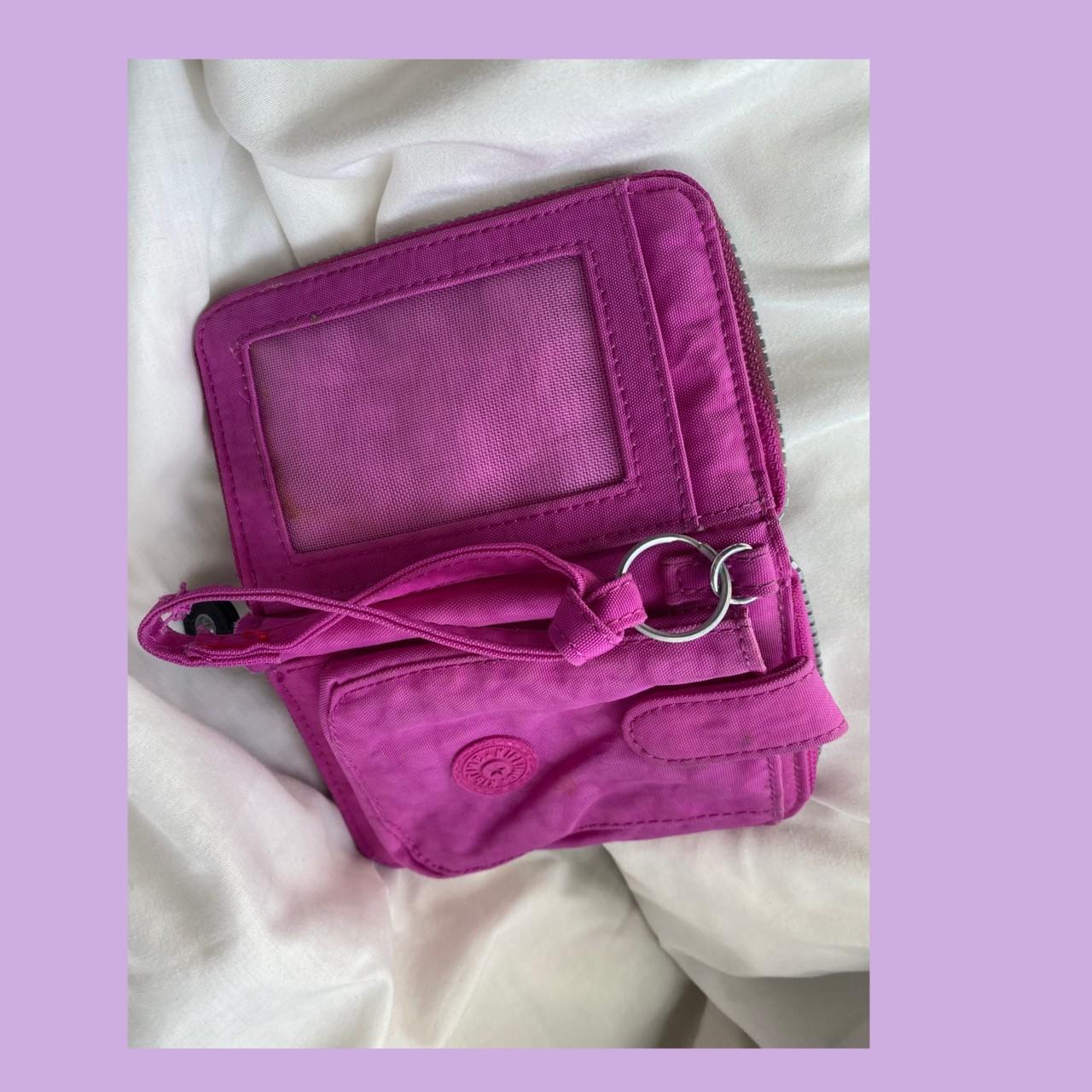 Kipling sale pink wallet