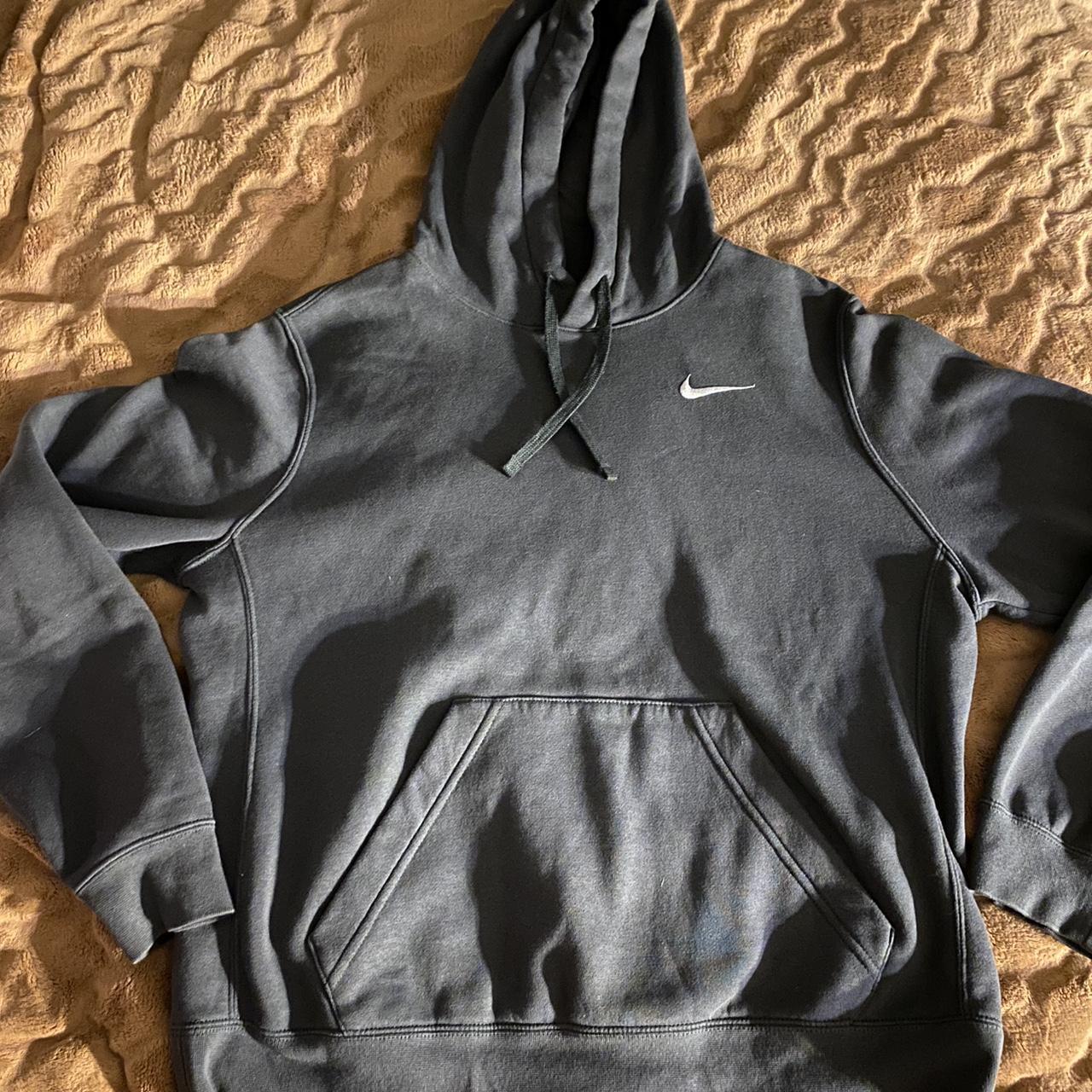 mens dark grey nike hoodie