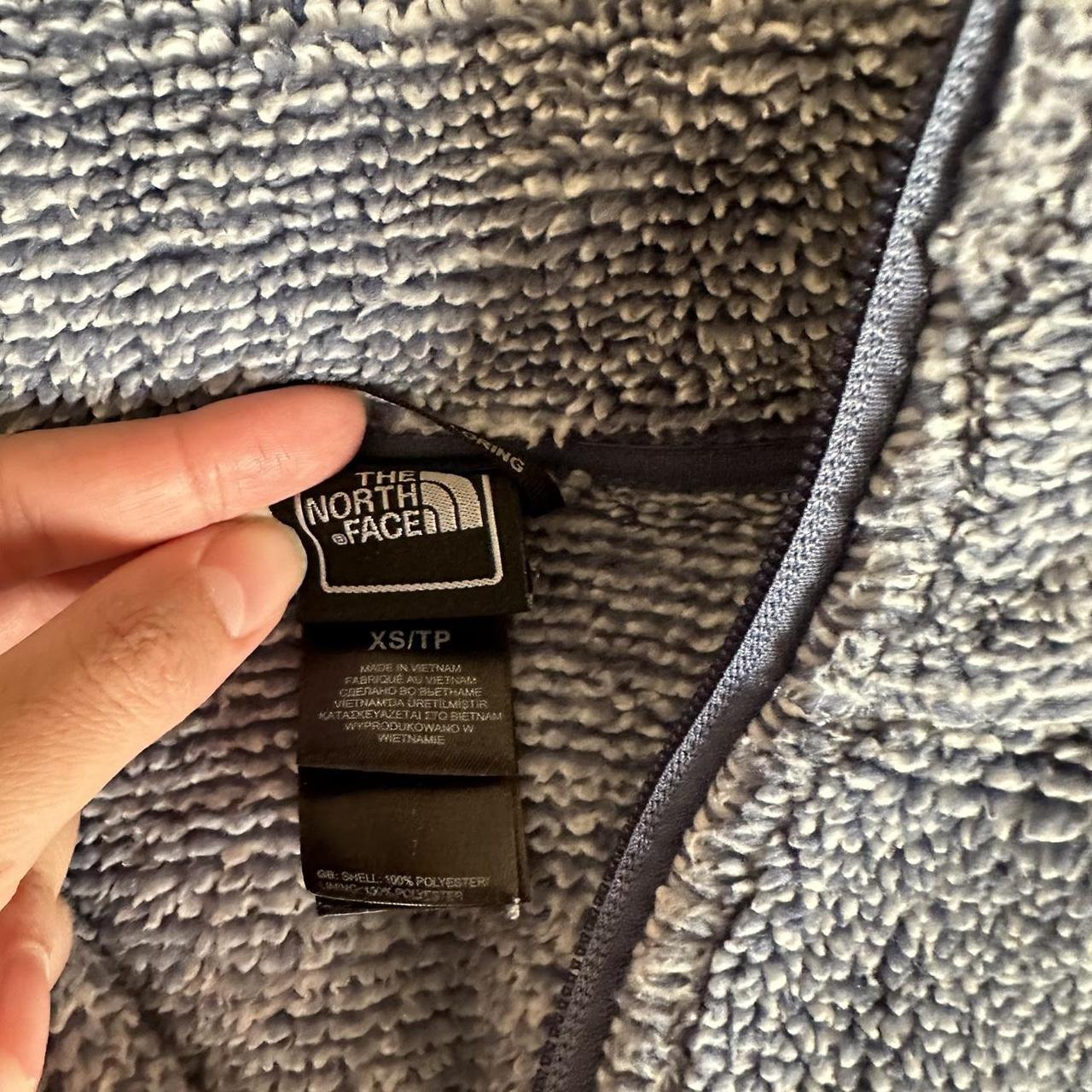 The North Face Women's Blue and White Jacket (3)