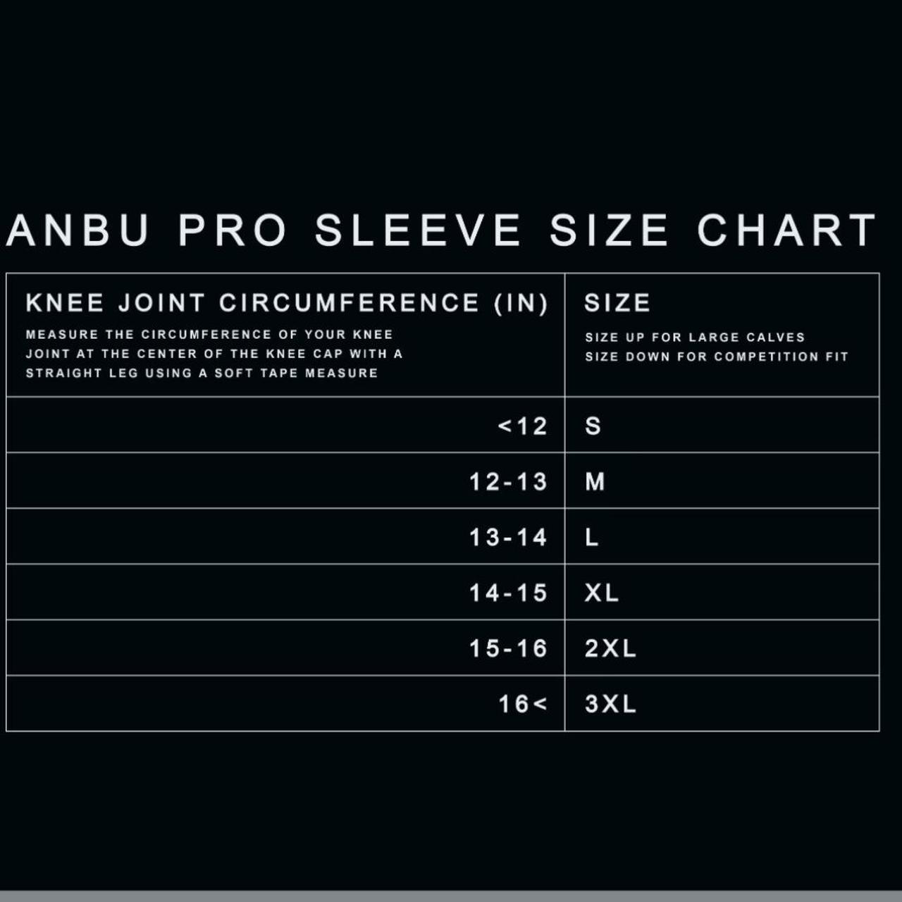 ANBU PRO Knee Sleeves - Medium factory