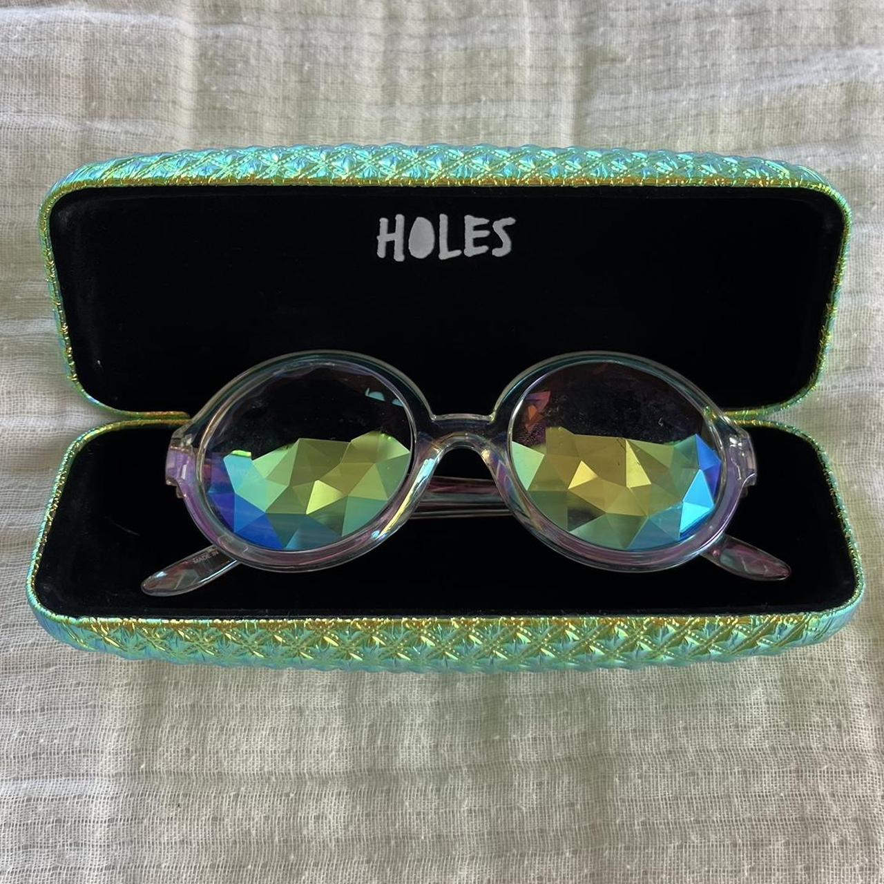 H0les Classic Kaleidoscope Glasses The facets on. Depop