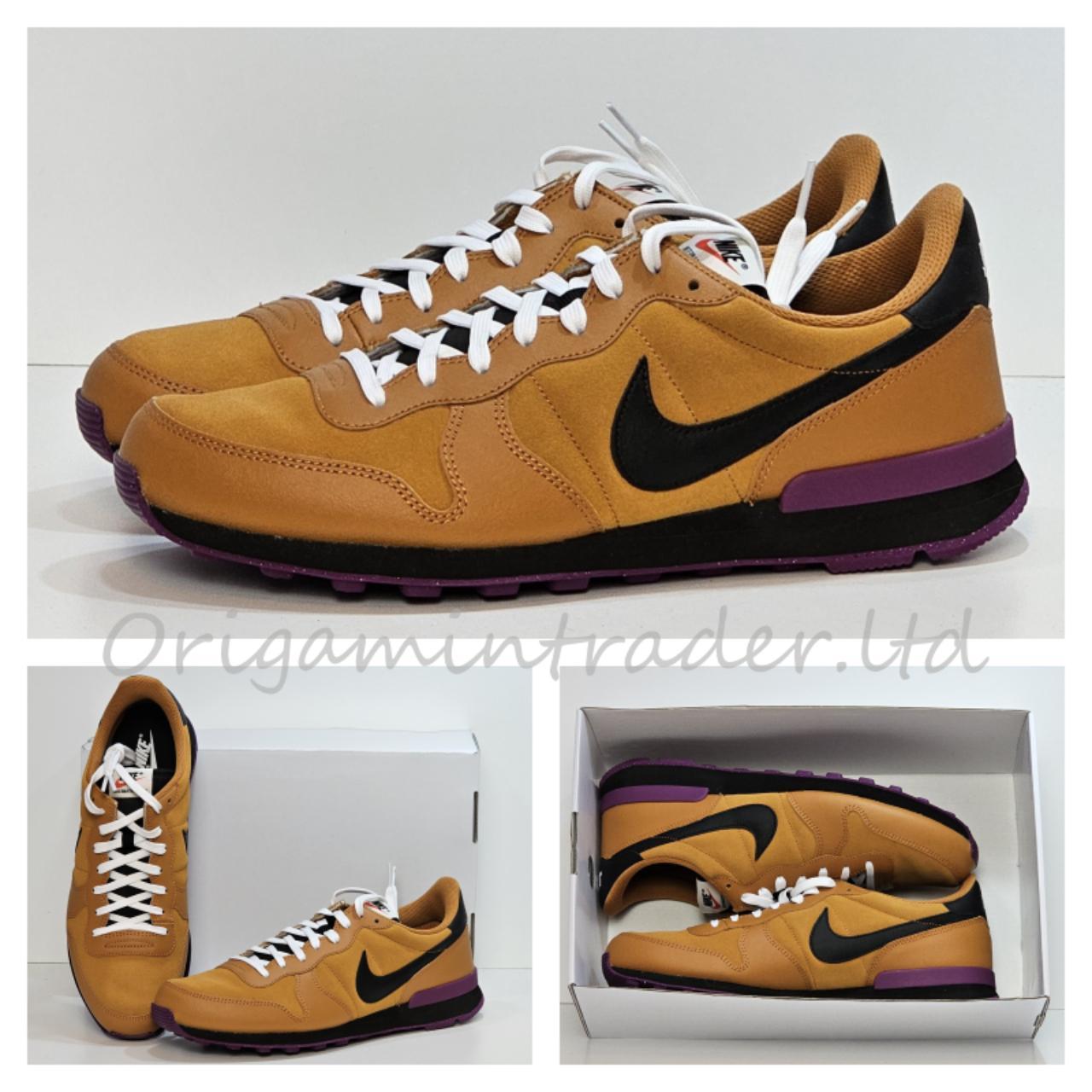 Nike bronze internationalist trainers hotsell