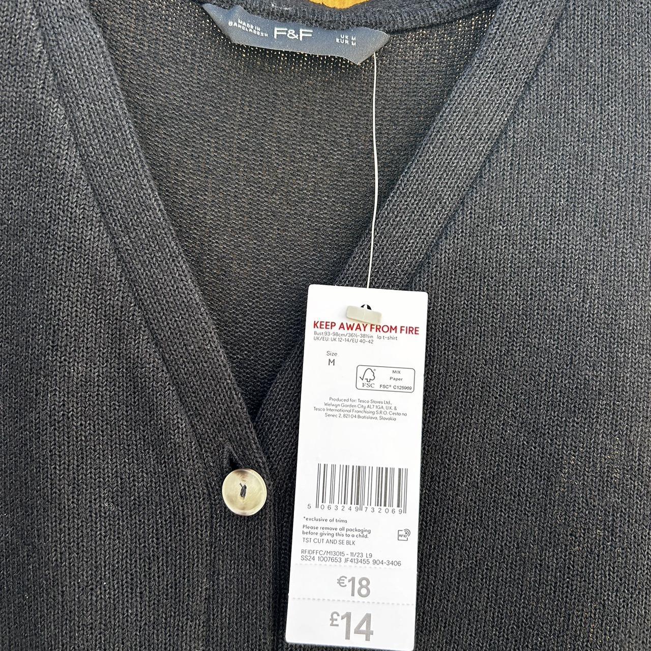 Black cardigan tesco best sale