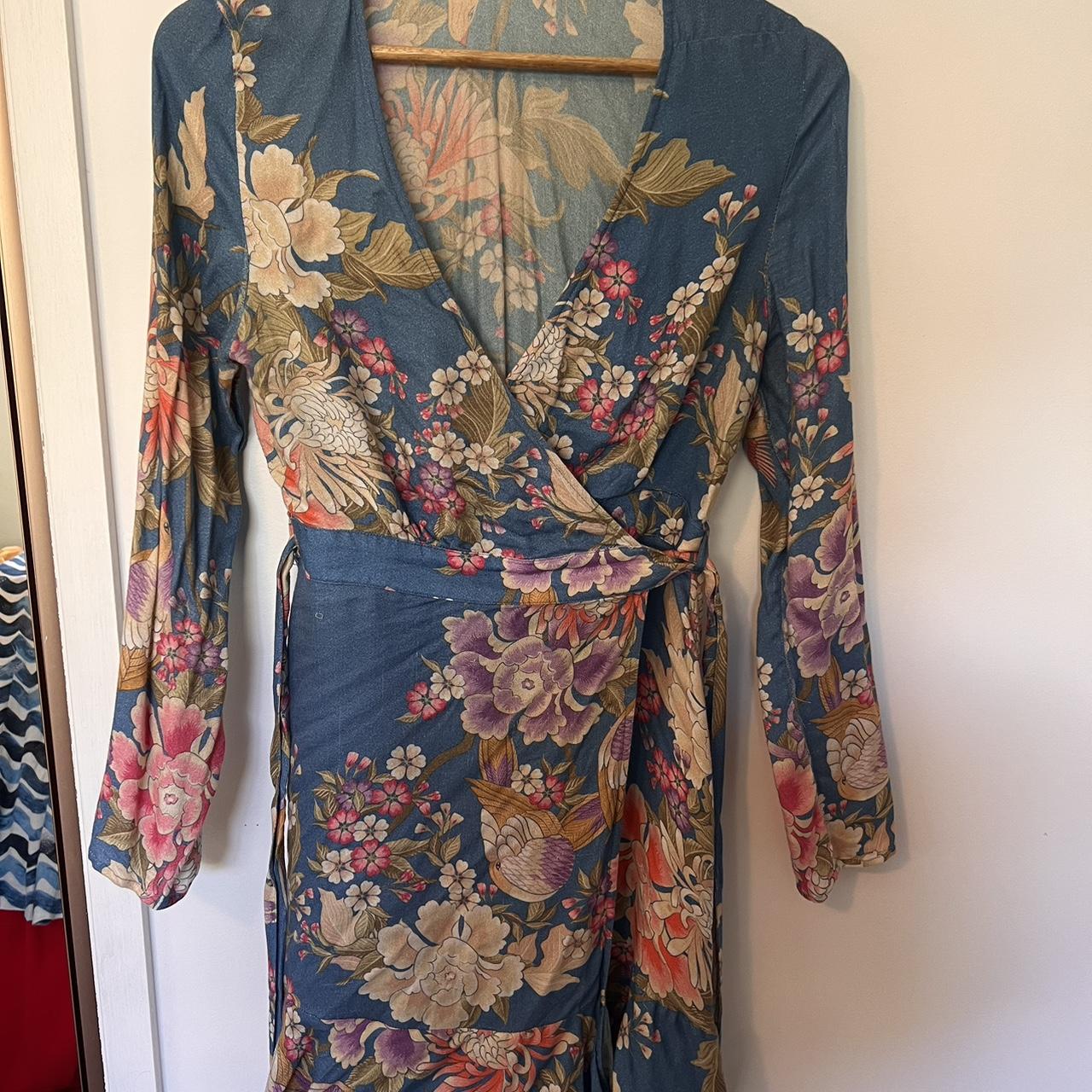 Spell and the gypsy wrap dress Great condition... - Depop