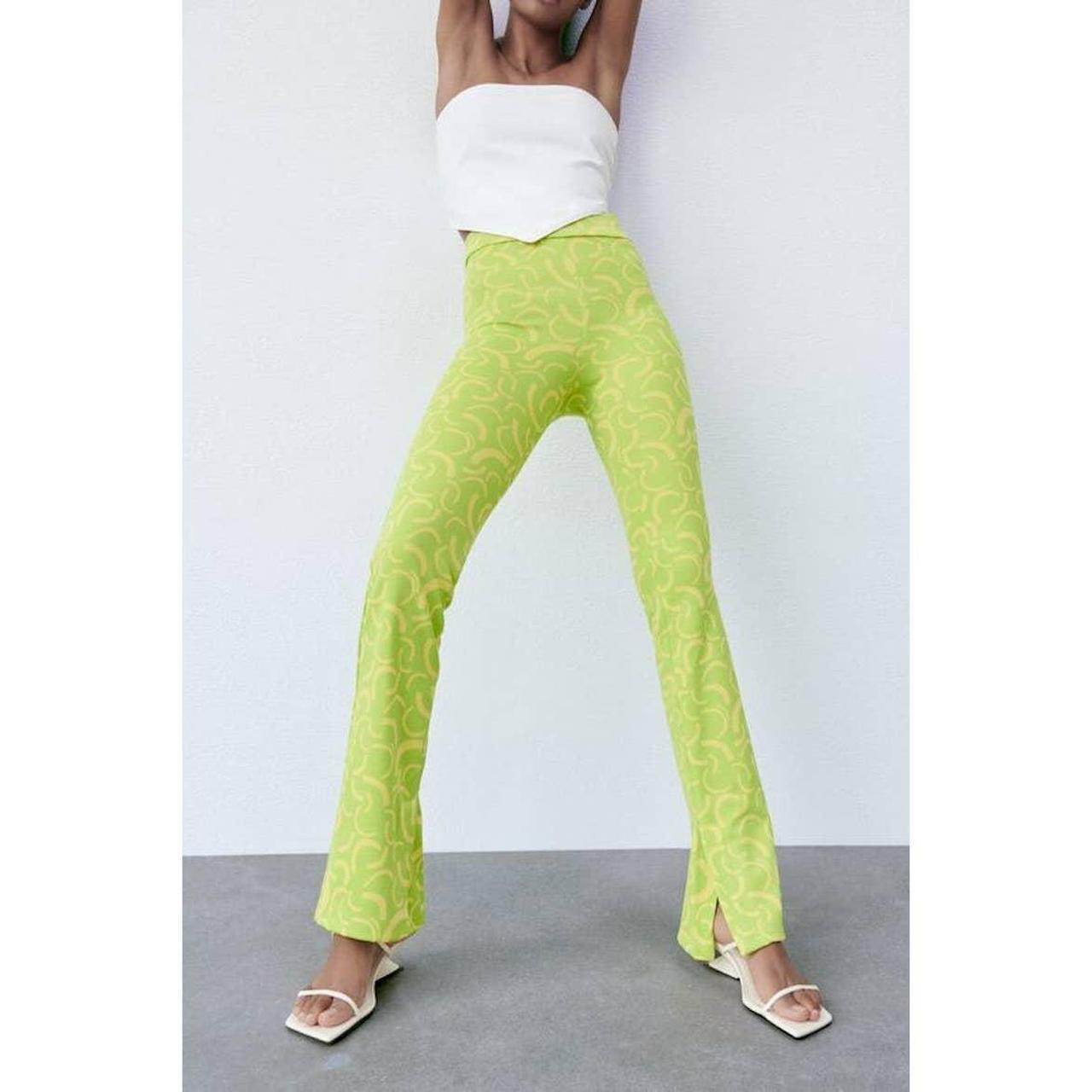 Zara jacquard hot sale pants