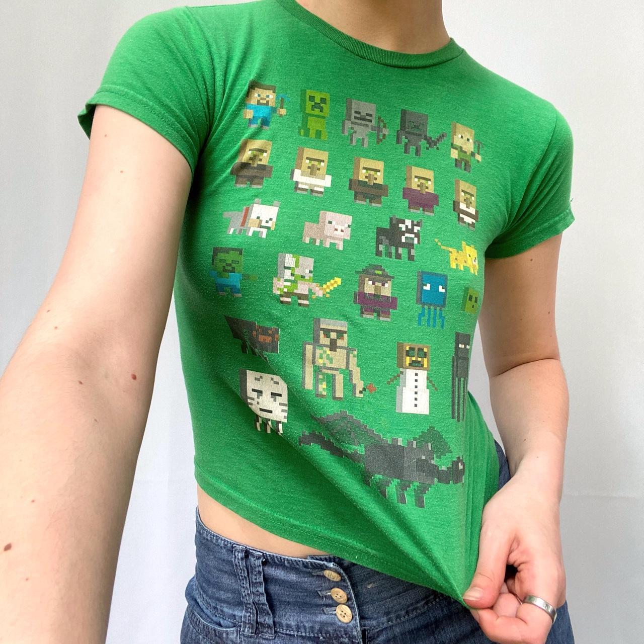 Women's Green Crop-top (2)