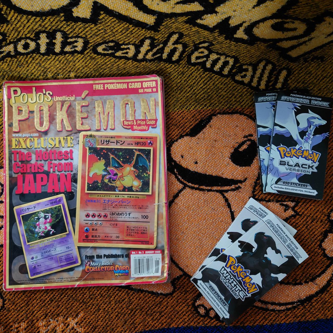 Lot of 4 2000 POJOS UNOFFICIAL POKEMON News & offers Price Guide.