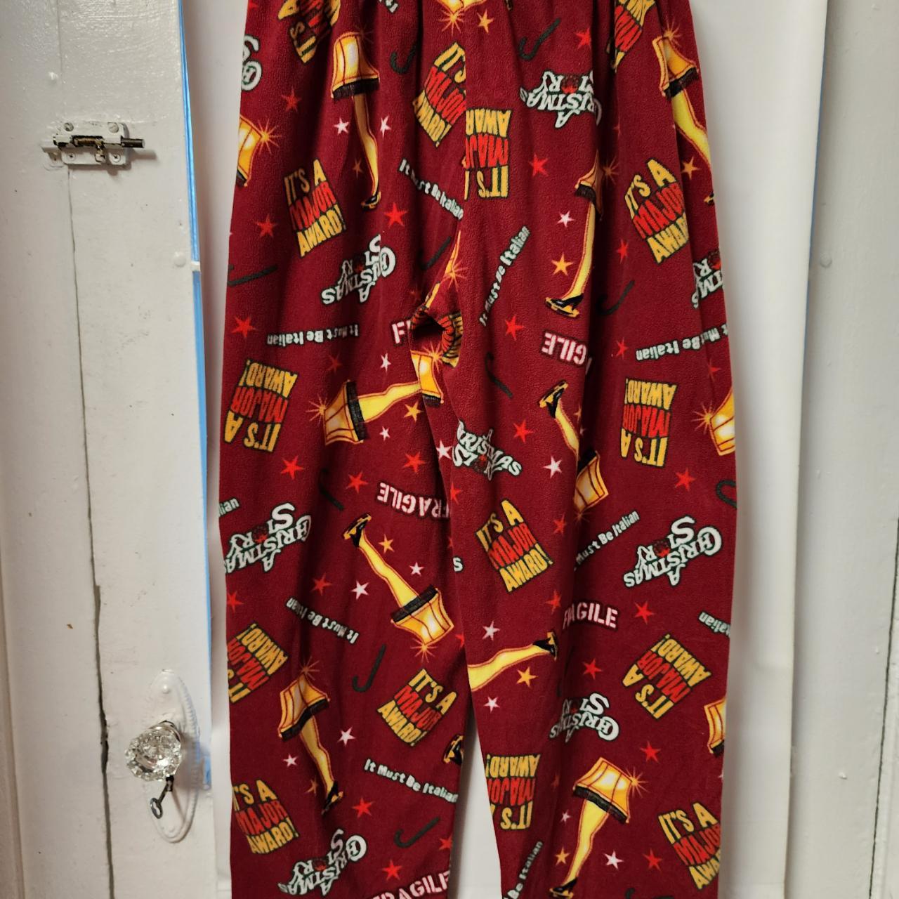 A Christmas Story men's fleece pajama pants... Depop