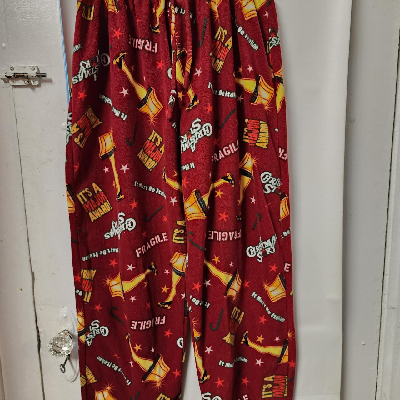 A Christmas Story men's fleece pajama pants... Depop