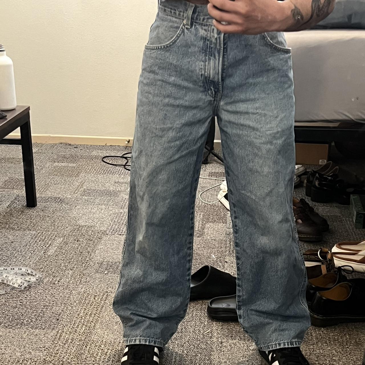 JNCO Pants/Jeans Fit a 28 waist, inseam is 28... - Depop