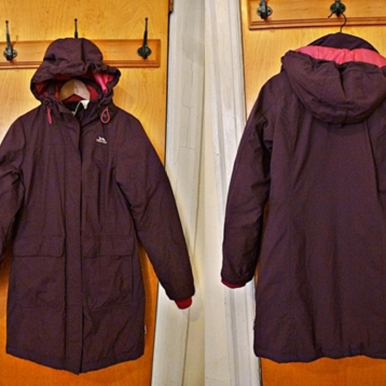 Trespass Women's Purple and Pink Coat