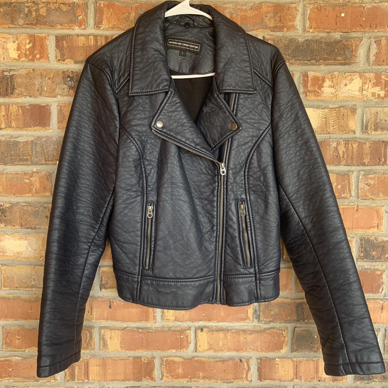 Members only shop leather jacket womens