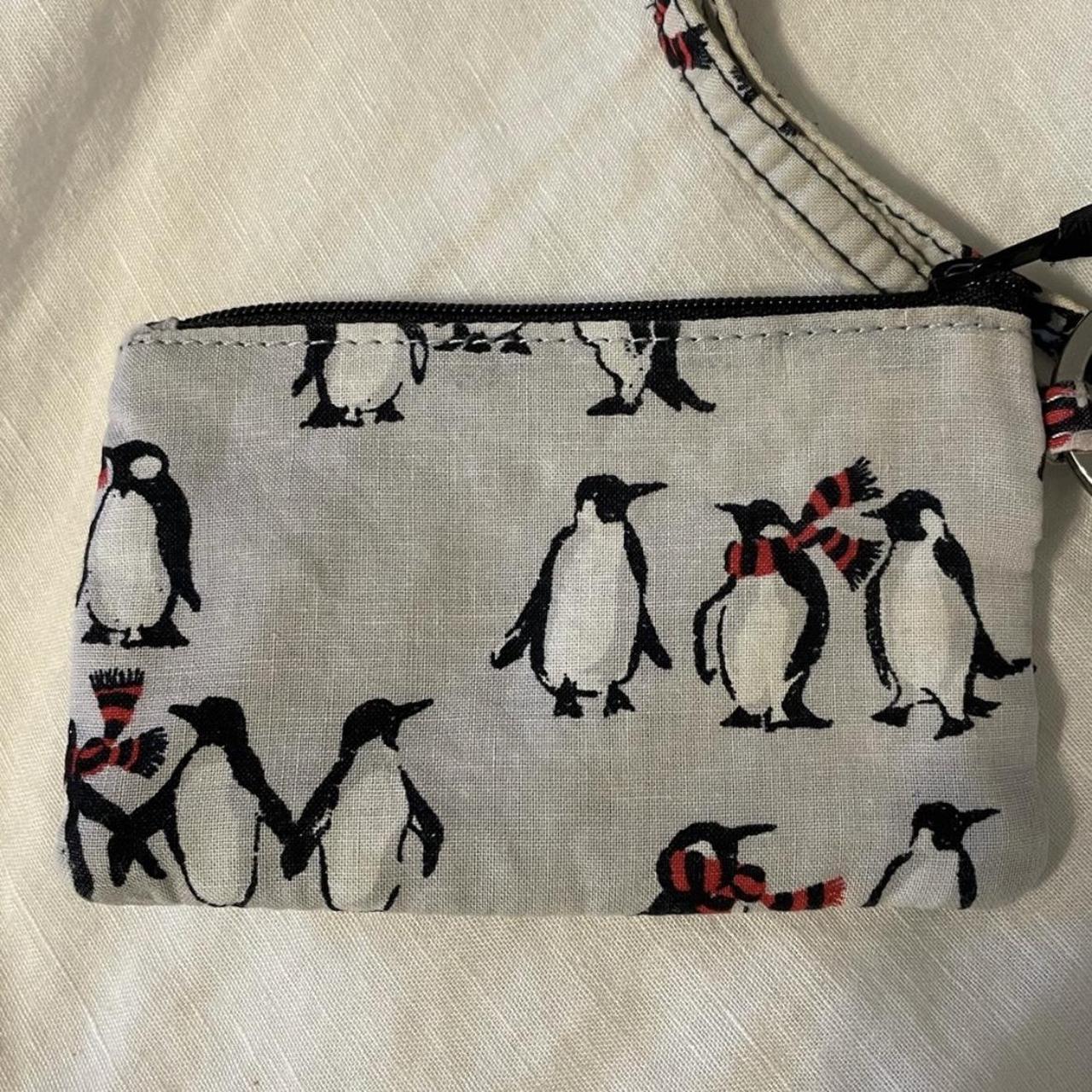 Vera Bradley Christmas Playful Penguin Winter Cold... Depop