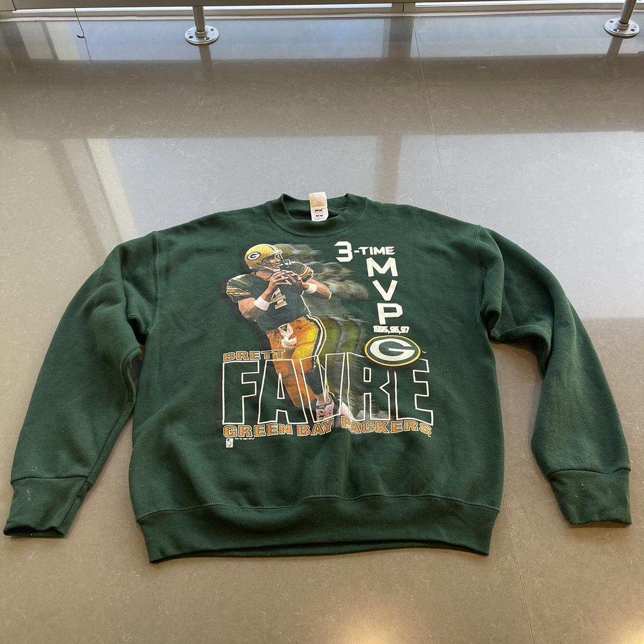 Vintage Y2K Packers NFL Team Apparel Long Sleeve Tee - Depop