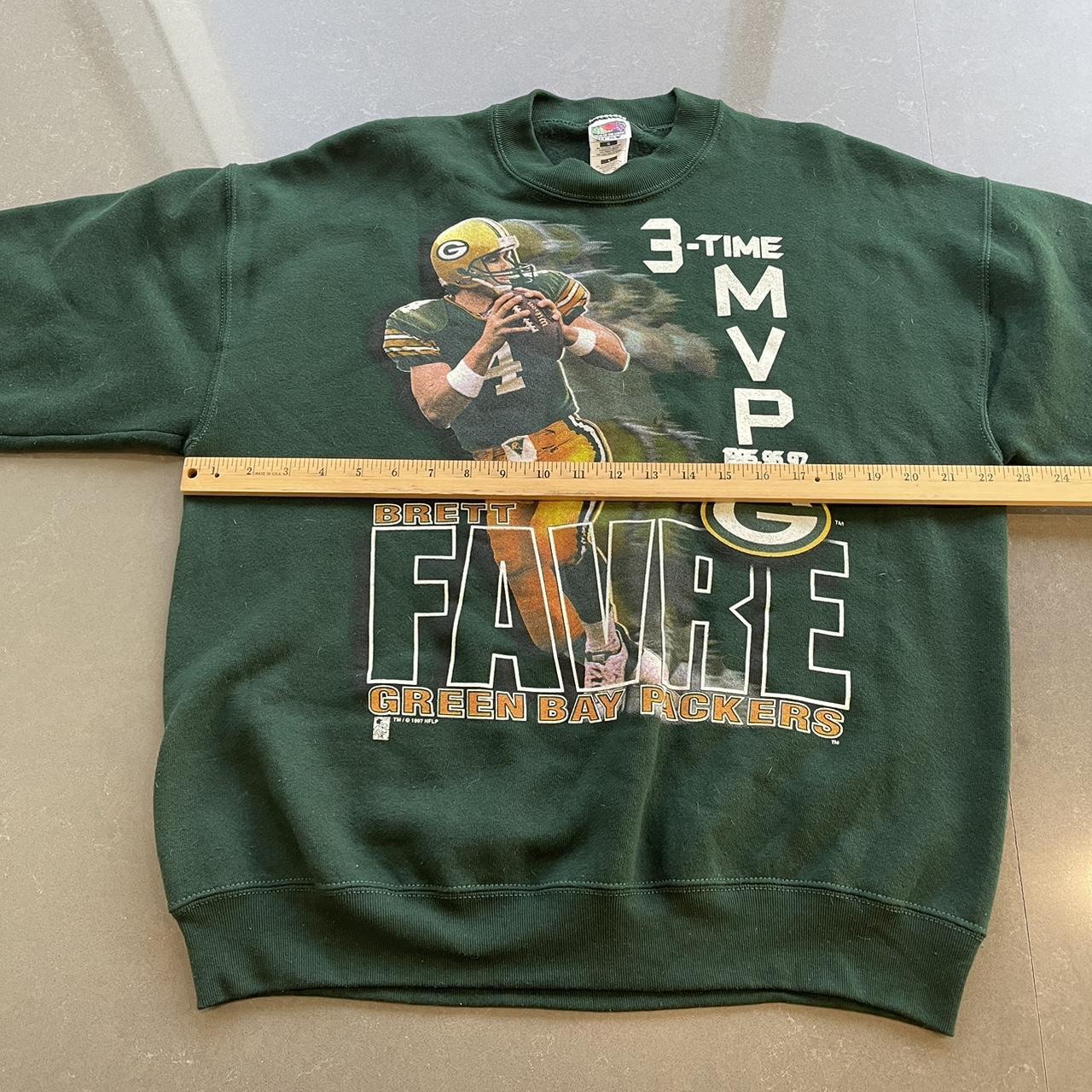 Vintage Y2K Brett Favre Green Bay Packers NFL T - Depop