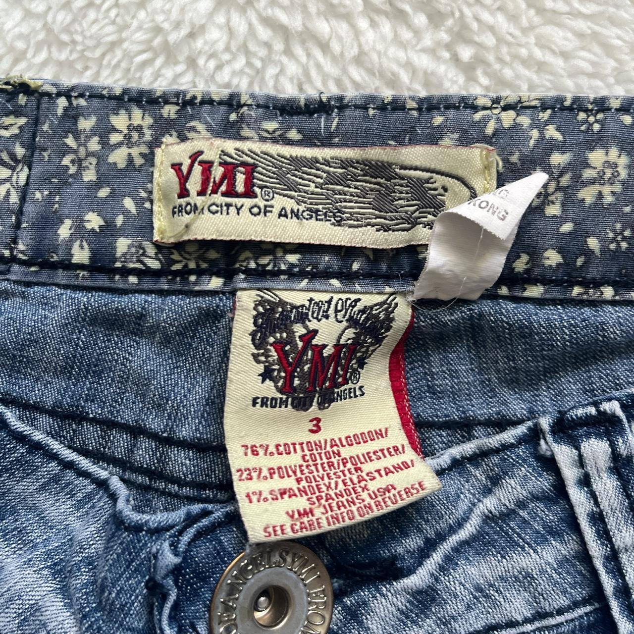 Y2K Baggy Lowrise Jeans Brand is 3% Denim Size - Depop