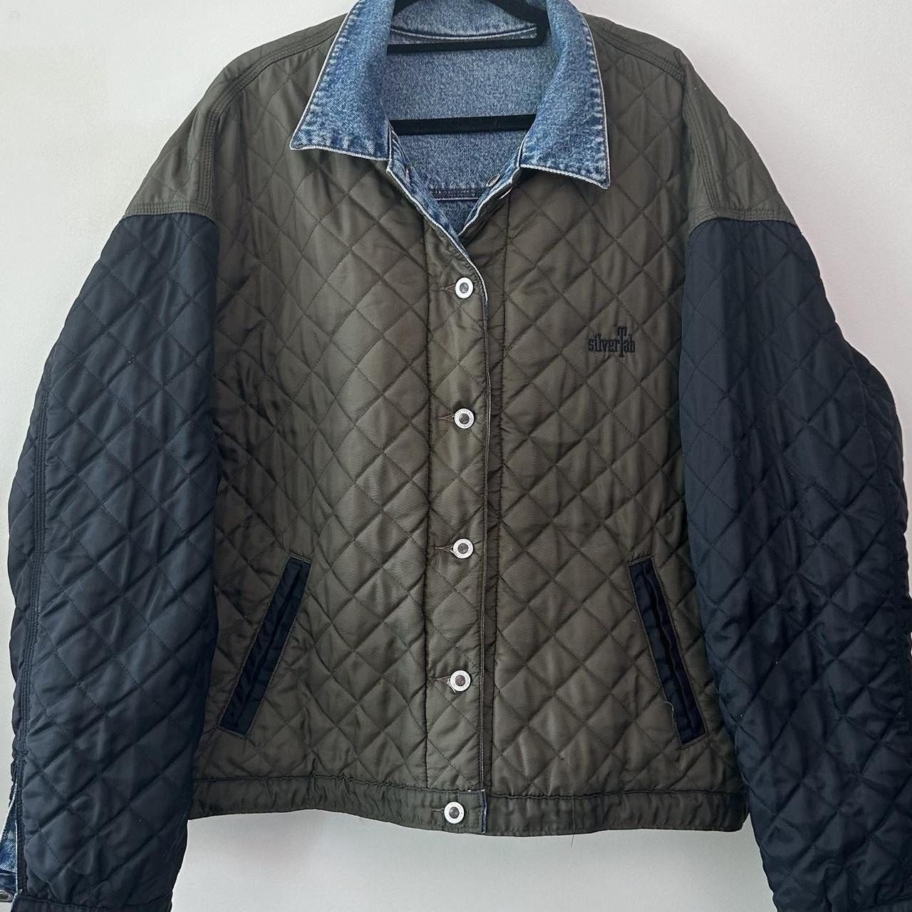 Vintage Levi's Silvertab reversible denim Depop