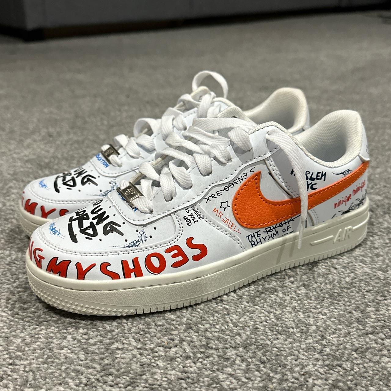 custom air force 1 size 5