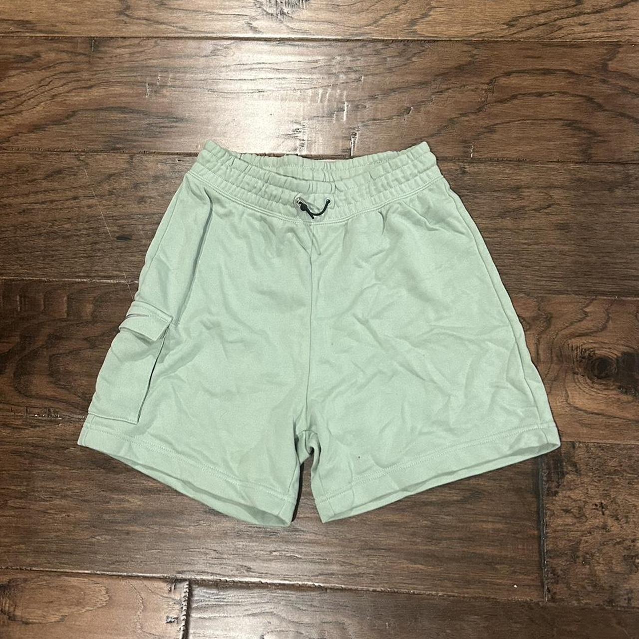 colored nike sweat shorts