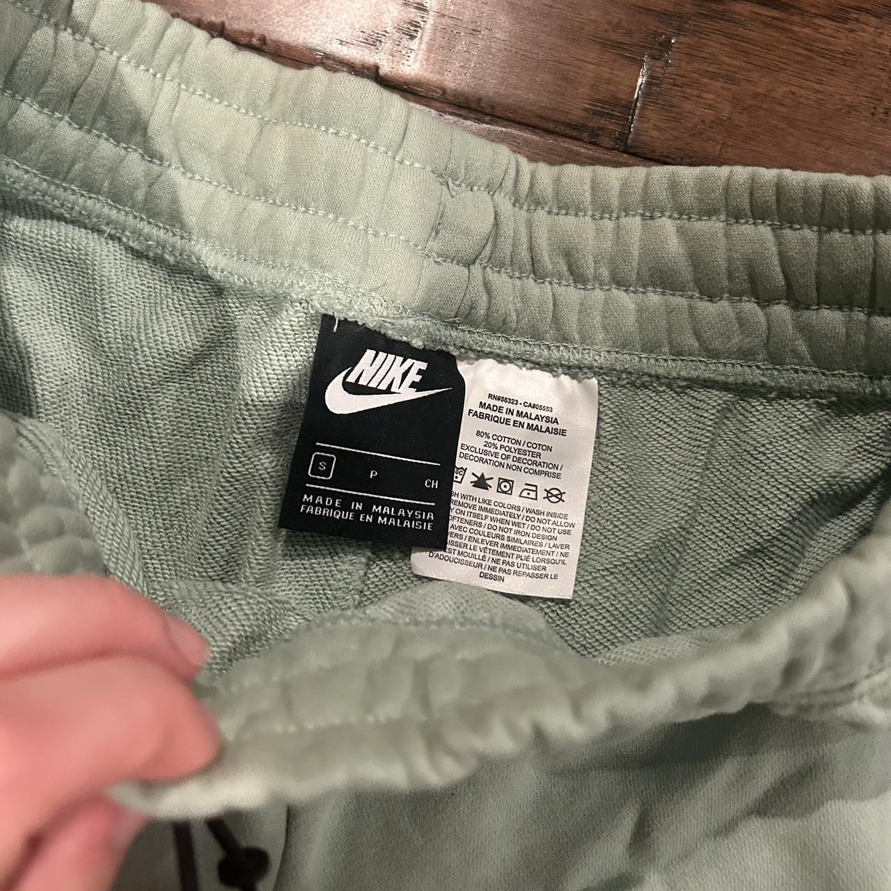 Nike Sweatshorts green colored nike sweatshorts.... - Depop