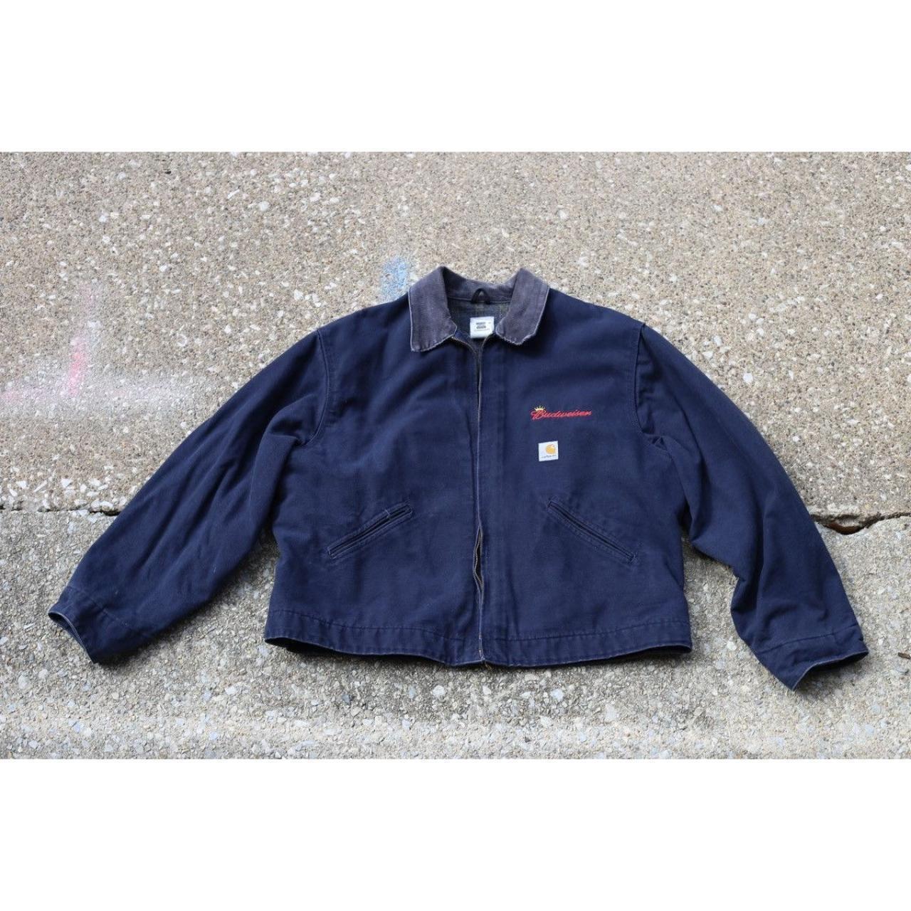 Budweiser Carhartt Detroit Jacket J172 Budweiser - Depop