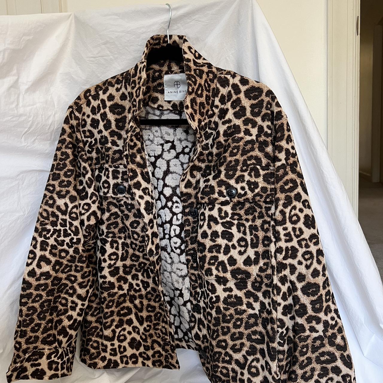 Anine Bing - Flynn Jacket in Leo Size small -... - Depop