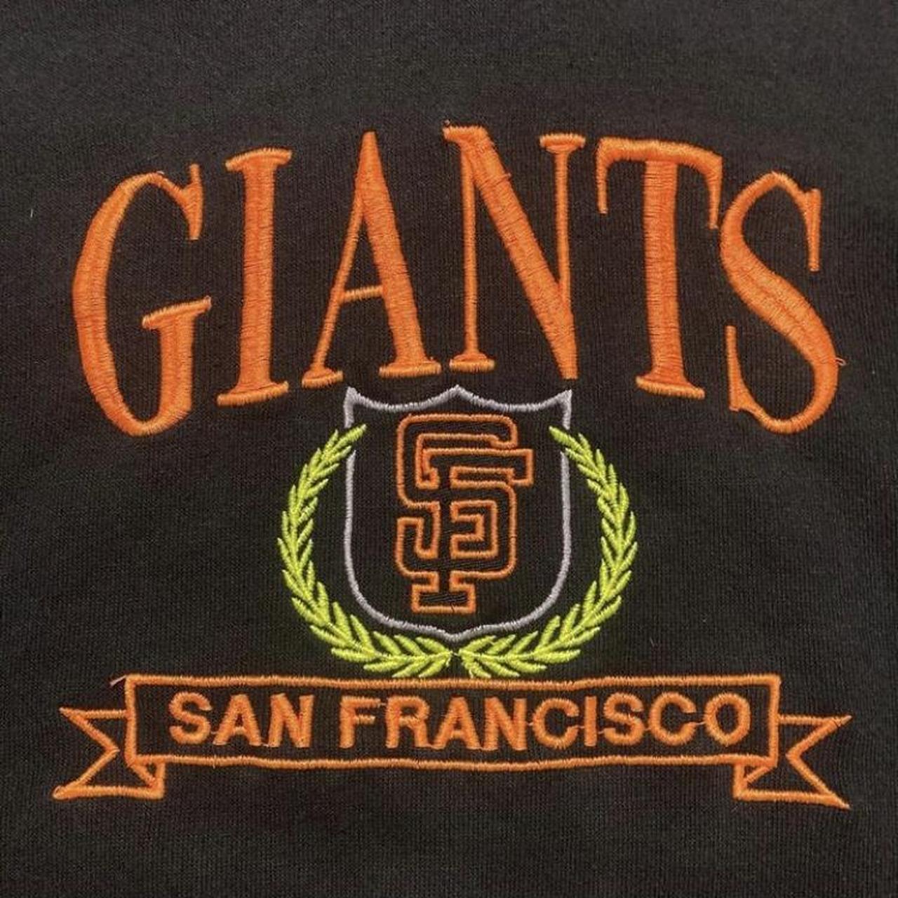 Vintage Logo 7 San Francisco Giants Embroidered... - Depop