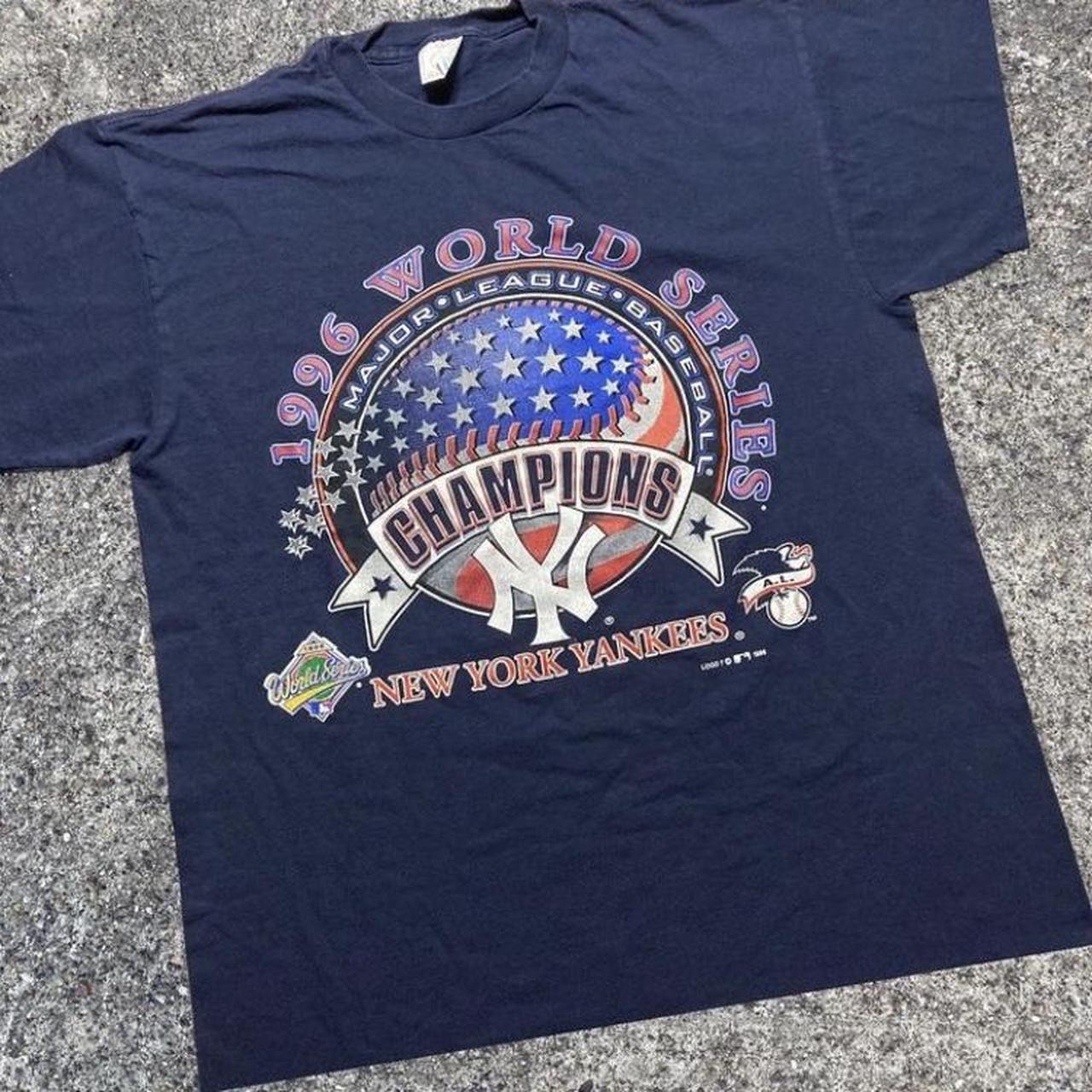 Vintage 1996 New York Yankees World Series Champions - Depop