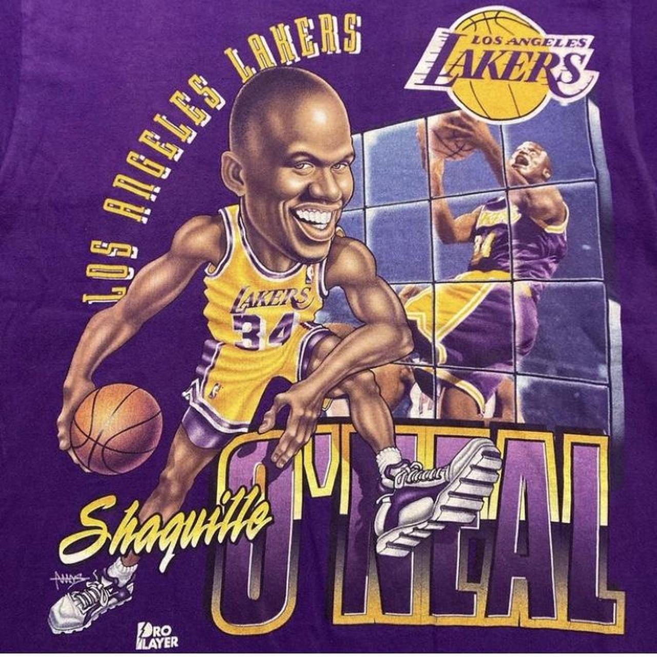 Vintage Shaquille O'Neal Los Angeles Lakers Jersey - Depop