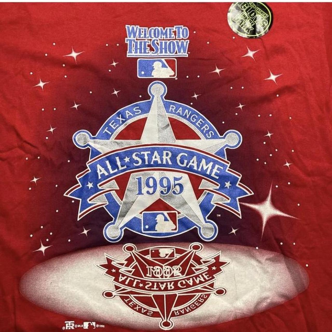 Texas Rangers All Star game 1995 logo shirt t-shirt by To-Tee