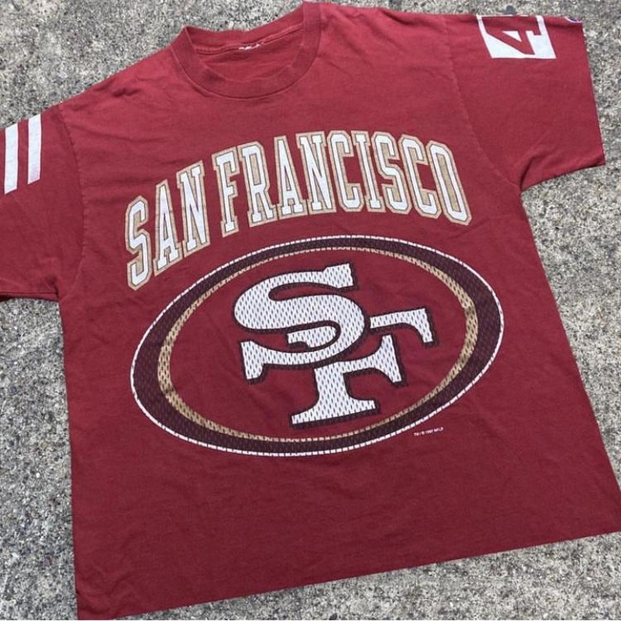 Vintage 90s San Francisco 49ers Shirt •Great - Depop