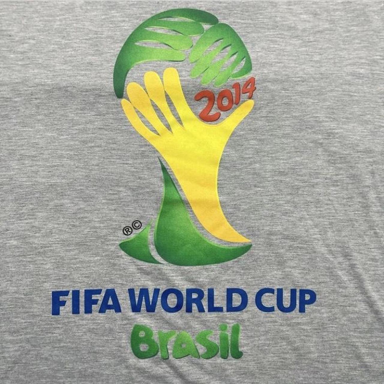 2014 Adidas Fifa World Cup Brasil Tee, Size