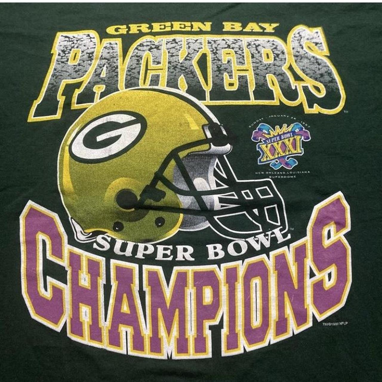 90s Green Bay Packers Wisconsin NFL Gear t-shirt XXXL - The