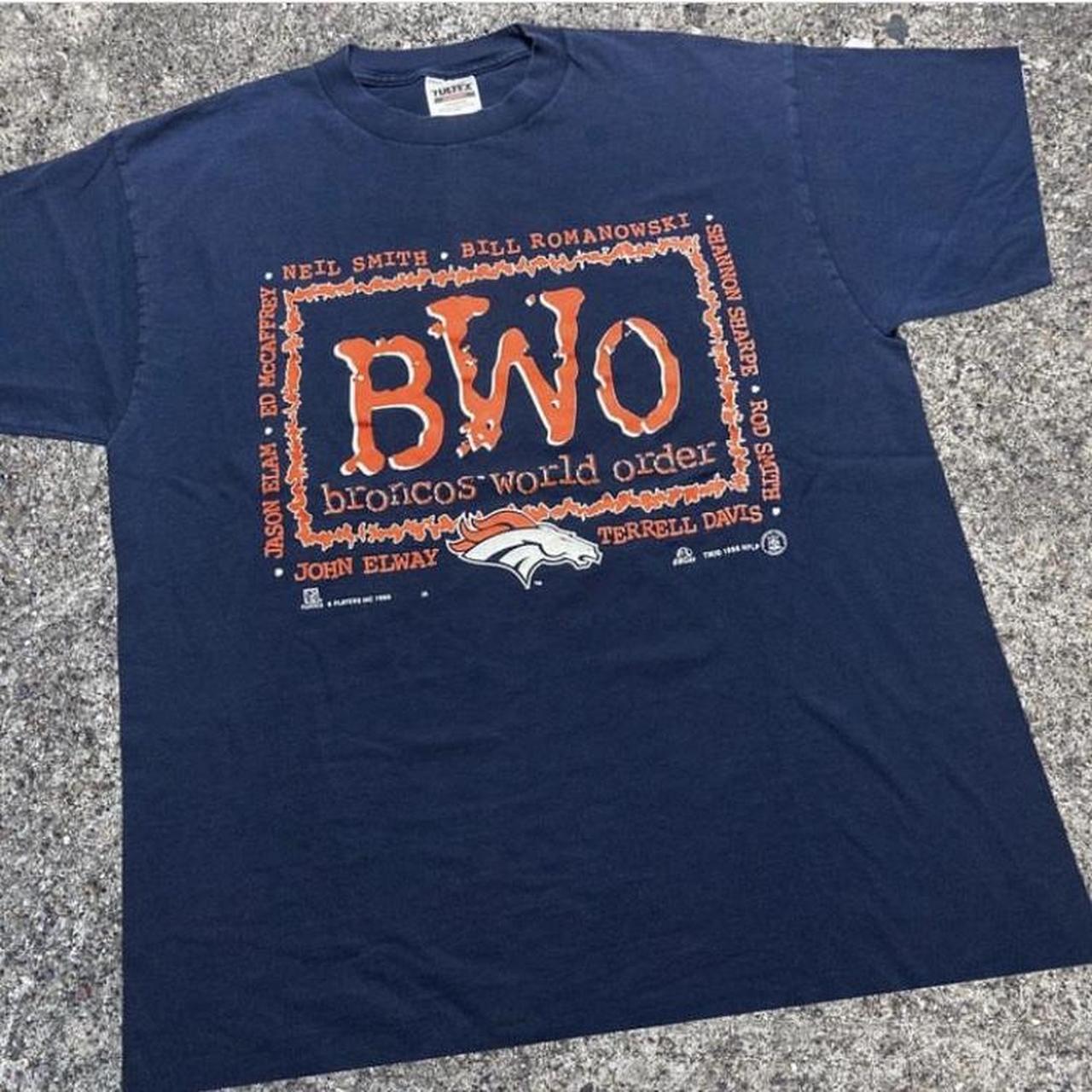 Vintage T-Shirt, BWO, Denver Broncos World Order '98