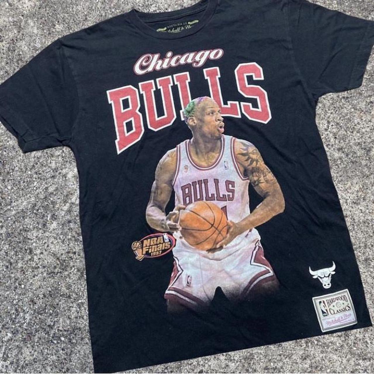 Chicago bulls Dennis Rodman basket ball jersey - Depop