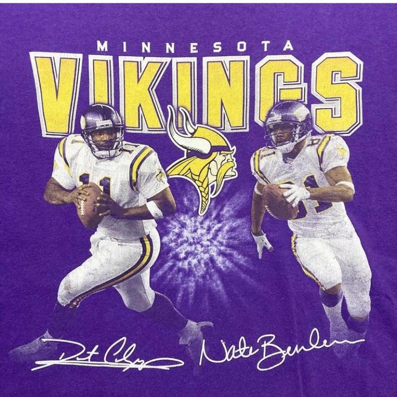 Minnesota Vikings Daunte Culpepper Signed Purple Throwback