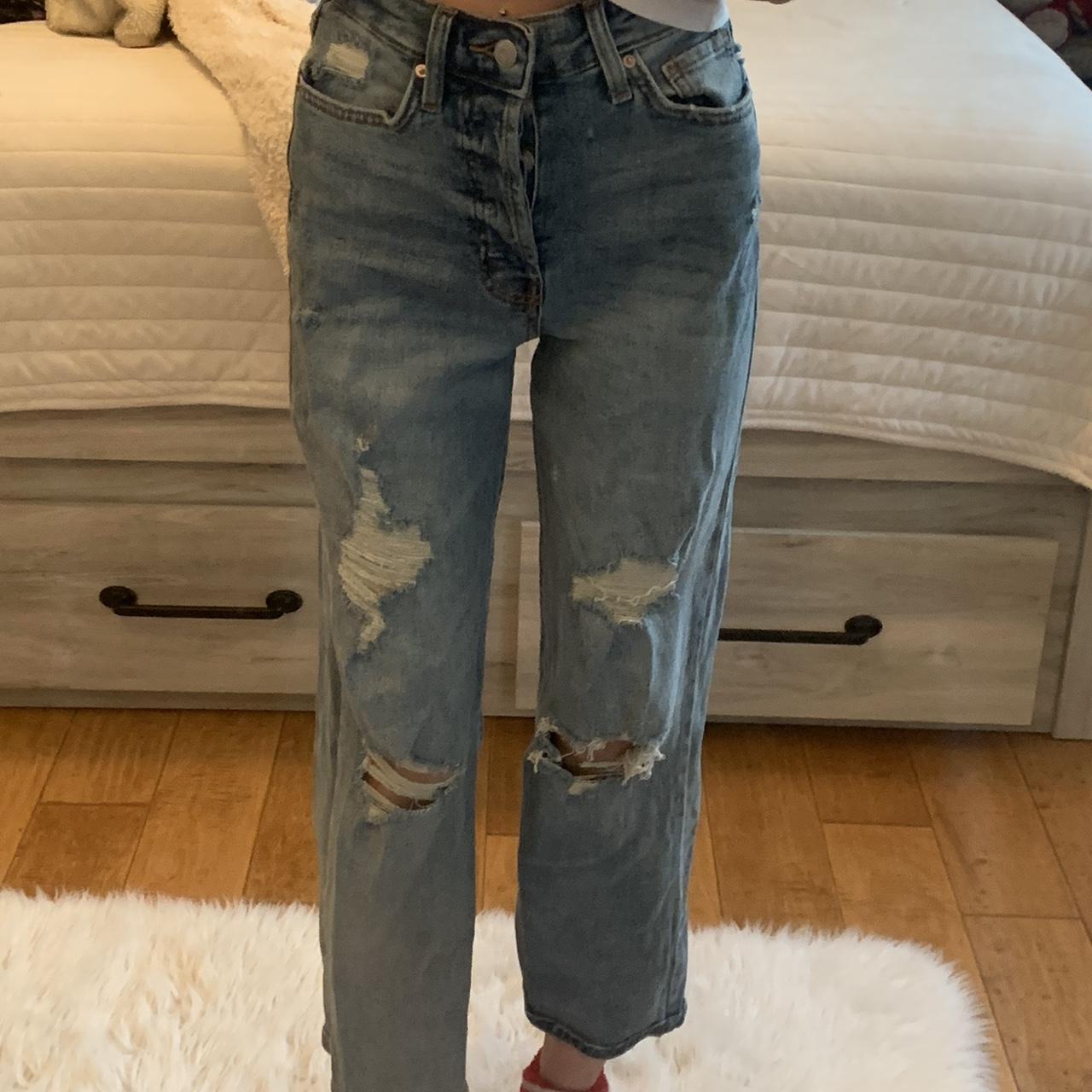 Wild Fable Jeans -size 0 -worn once (these do run a - Depop
