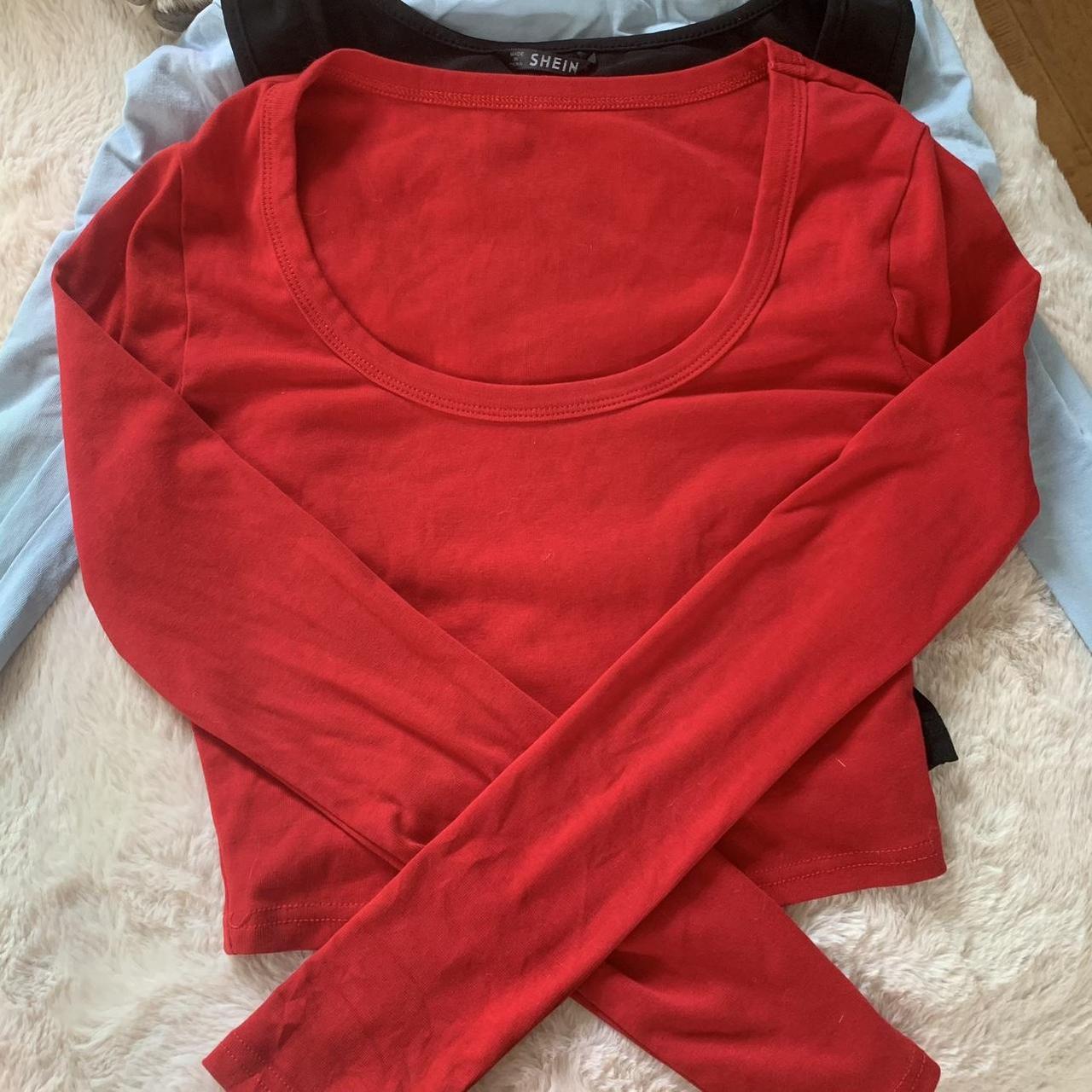 Shein shirts bundle Size xs All my items will be... - Depop