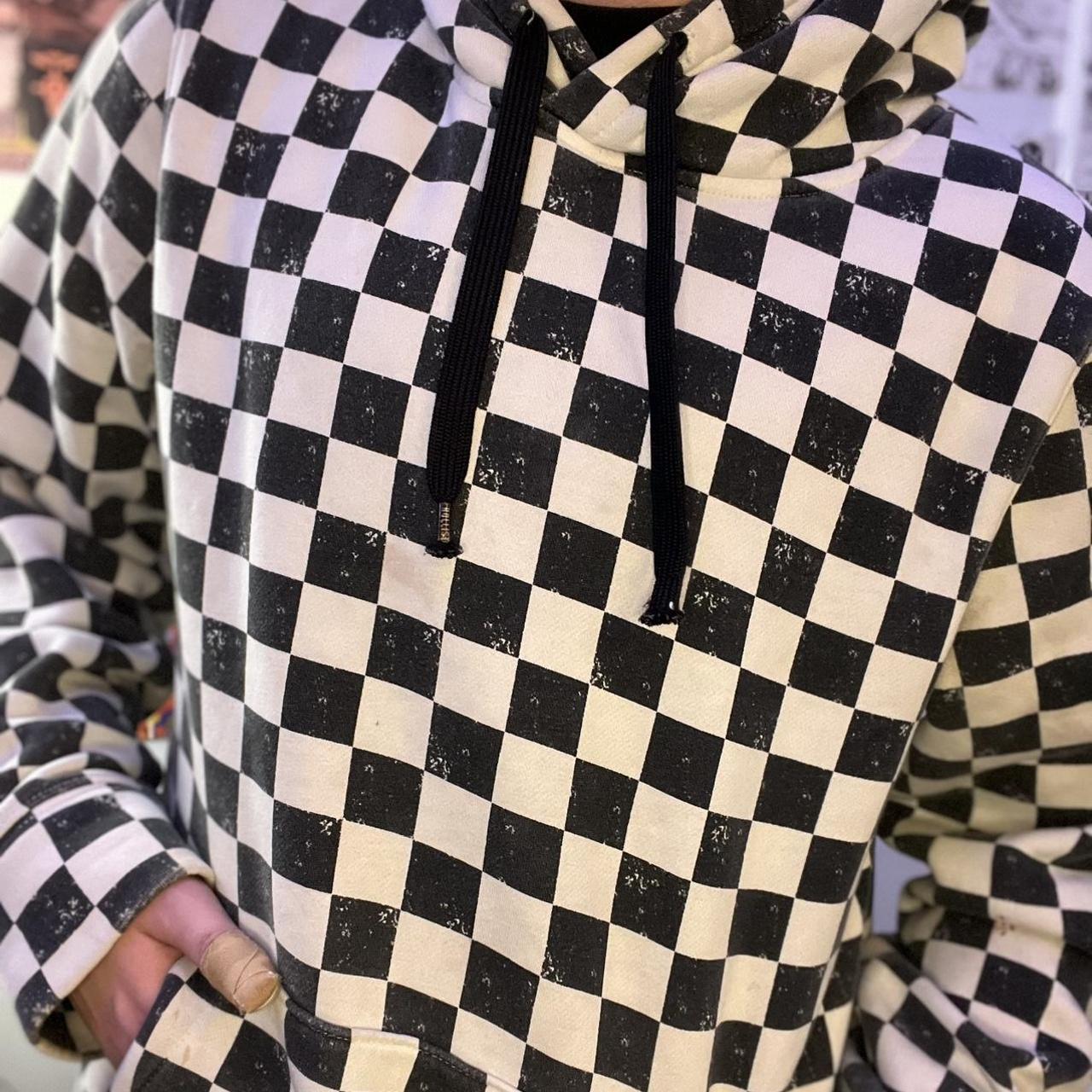 Hollister 2024 checkerboard hoodie