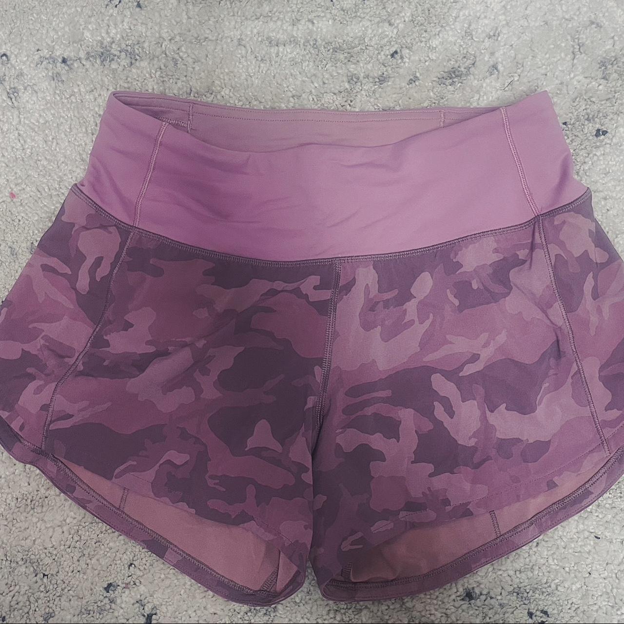 Lululemon camo shorts size 2 tall!! - Depop