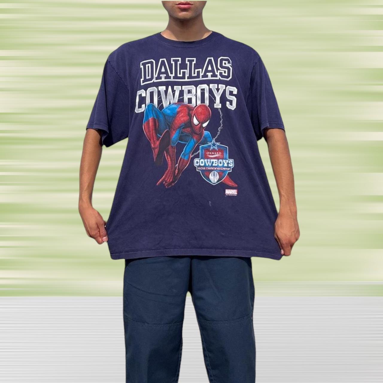 2012 Dallas Cowboys spider man marvel training camp - Depop