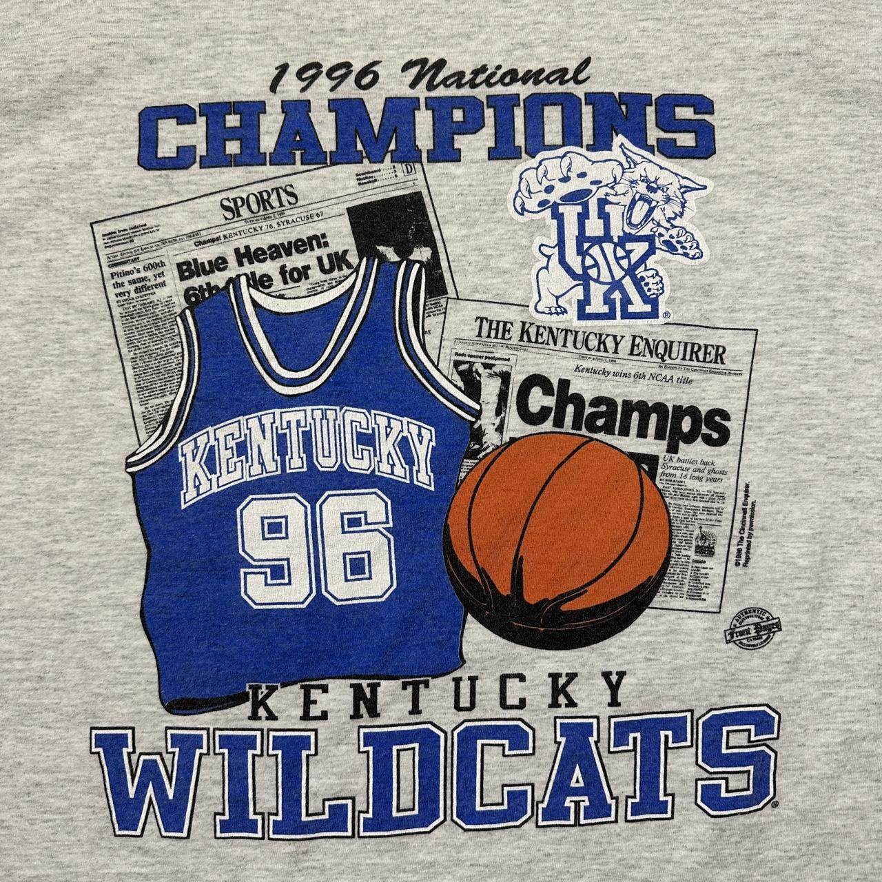 Kentucky Wild Cats Vintage National Championship T-Shirt