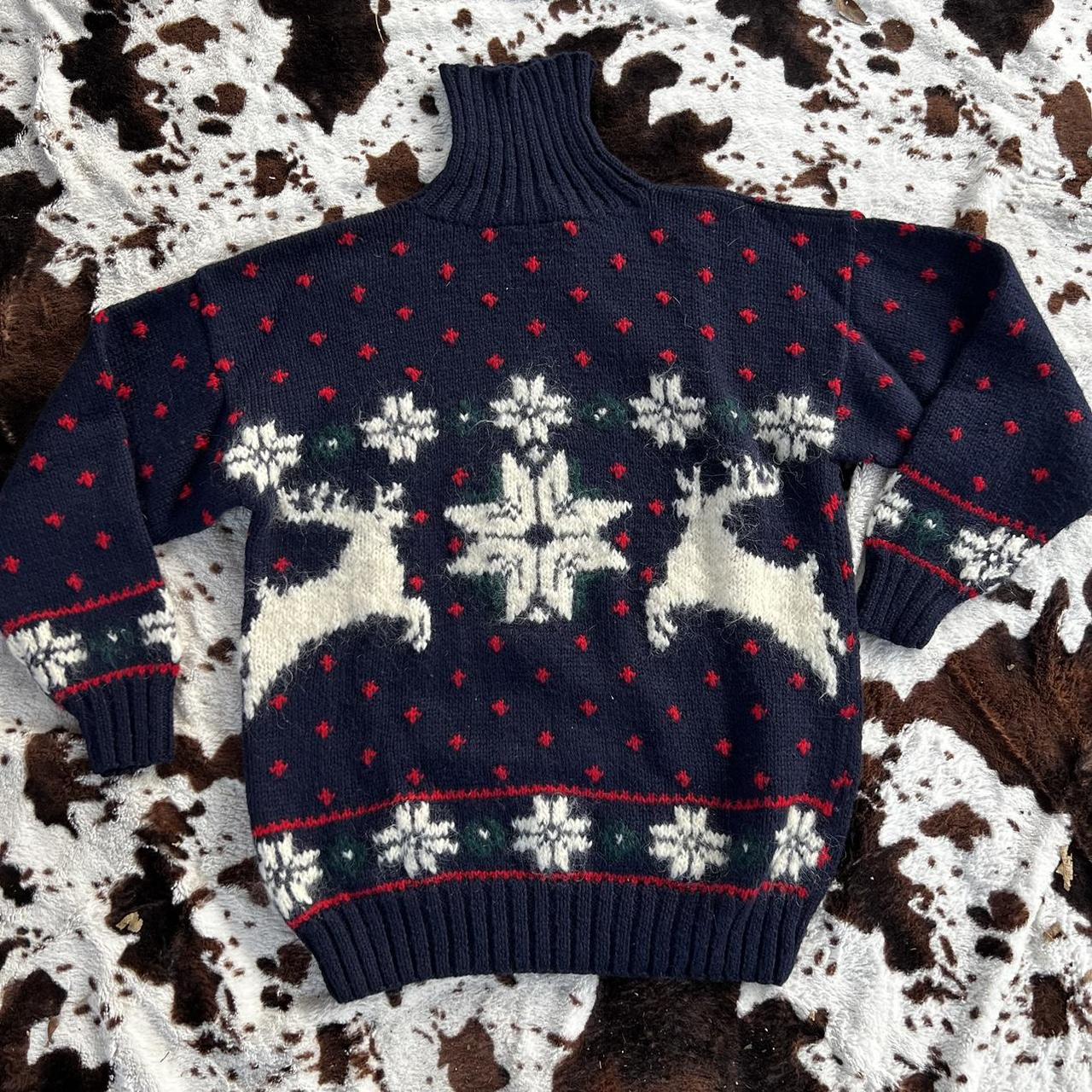 J crew hot sale reindeer sweater