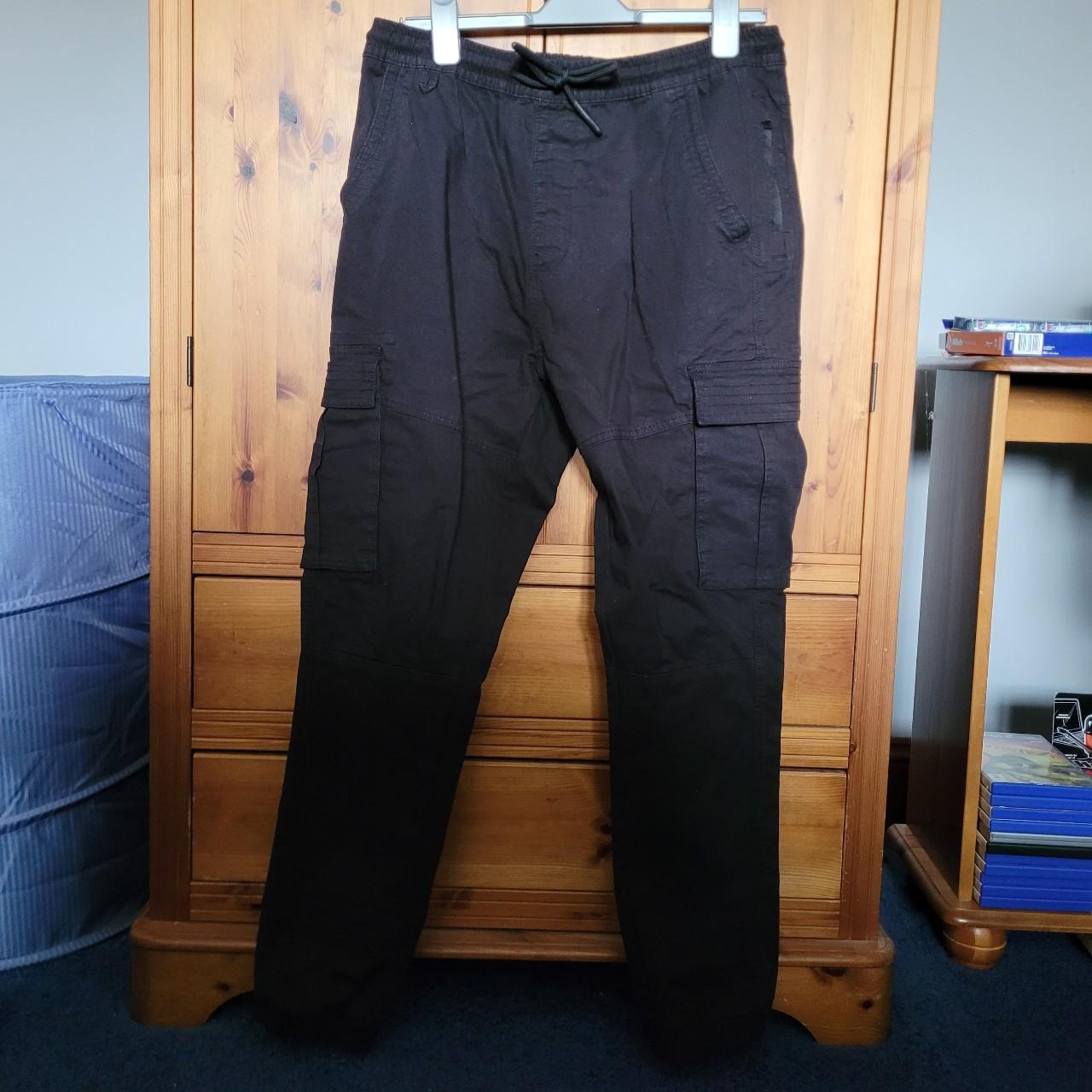 Cuffed cargo pants Size Medium New with... - Depop