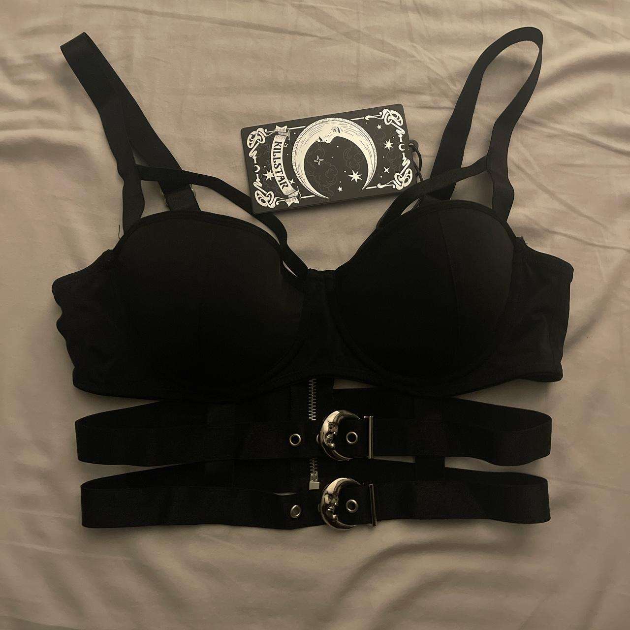 Killstar black oracle cage bralette. New with tags... Depop